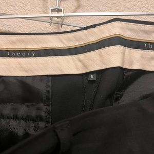 Theory black size 6 trousers